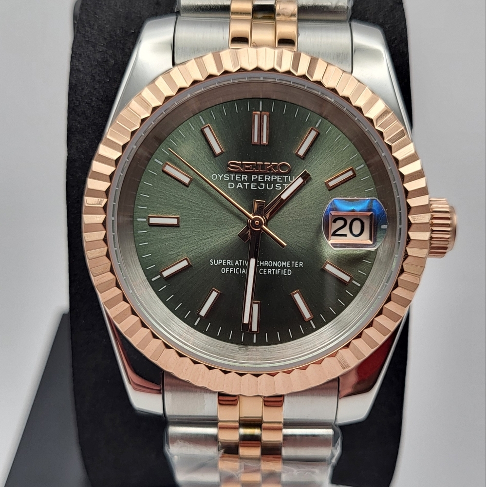 New 39mm Seiko Mod  Automatic Watch